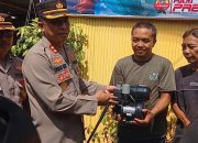 Bantu Warga Dapatkan Air Bersih, Kapolres Parepare Kembali Serahkan Bantuan Sumur Bor