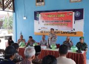 Laksanakan Jumat Curhat, Kapolres Pinrang Tampung Keluhan Masyarakat Di Kantor Camat Lanrisang