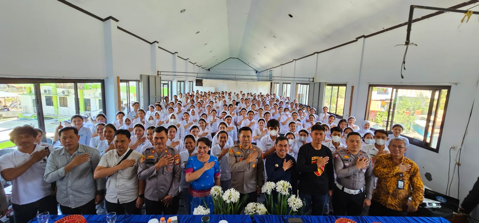 Wakil Bupati Apresiasi Kegiatan Jumat Curhat Polres Tana Toraja