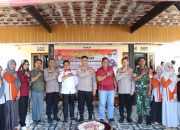 Kapolres Wajo Pimpin Jumat Curhat Menjelang Pilkades Serentak di Pitumpanua