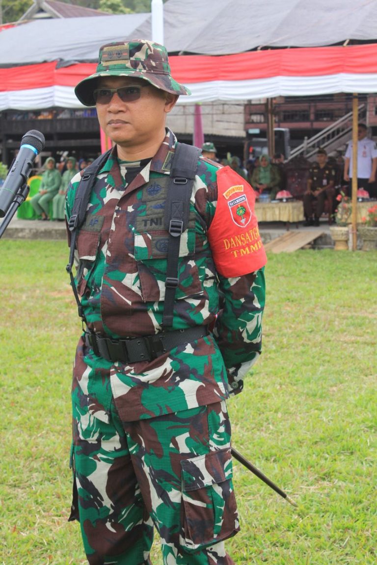 Dandim 1420 Sidrap Terus Mendorong Semangat Satgas TMMD Ke 118 Di Desa Kalempang