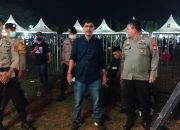 Polres Sinjai Lakukan Pengamanan Panggung Hiburan dan Pasar Rakyat