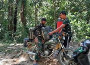 Antar BBM dengan Sepeda Motor, Dedikasi Serda Saharuddin demi Kelancaran Proyek TMMD ke-188 di Desa Kalempang