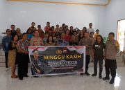 Minggu Kasih Gereja GPDI Lembah Harapan, Kasat Binmas Polres Parepare Sampaikan Ini