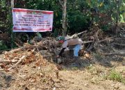 Bati Bakti Siter Kodim 1420/Sidrap Siapkan Lahan untuk Jambanisasi, Upaya Cegah Pencemaran Sungai