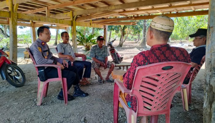 Ini Himbauan Kapolsek Sajoanging Saat Kunjungi Warganya