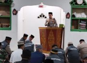 Safari Subuh di Masjid Nurul Huda Akkampeng, Kapolres Soppeng : Jalin Silaturahmi Bersama Seluruh Element Masyarakat