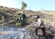 Kapolres Bersama Dandim 1405/Parepare Komitmen Menjaga Situasi Karhutlah Diwilayah kota Parepare