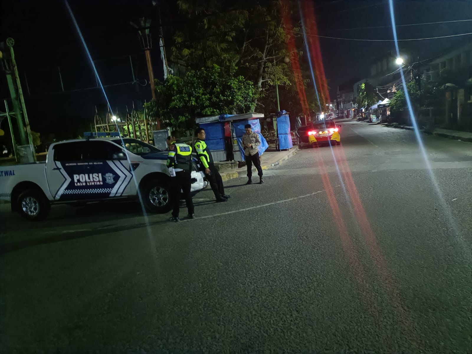 Patroli Regu A Polsek Watang Sawitto Sasar Rawan Gangguan Kamtibmas