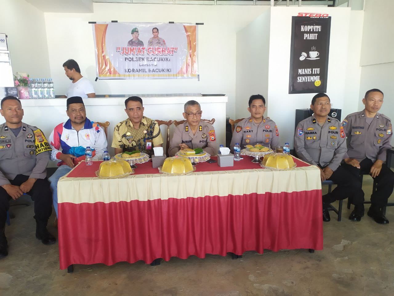 Jumat Curhat Polsek Bacukiki Soroti Perilaku Pemuda Yang Resahkan Warga