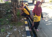 Peduli Lingkungan, Personel Polres Sinjai Korvei Sekitar Mako Selesai Apel Pagi