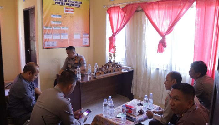 Kapolres Pinrang Lakukan Sidak Ke Polsek Jajaran Dalam Rangka Kesiapsiagaan Anggota