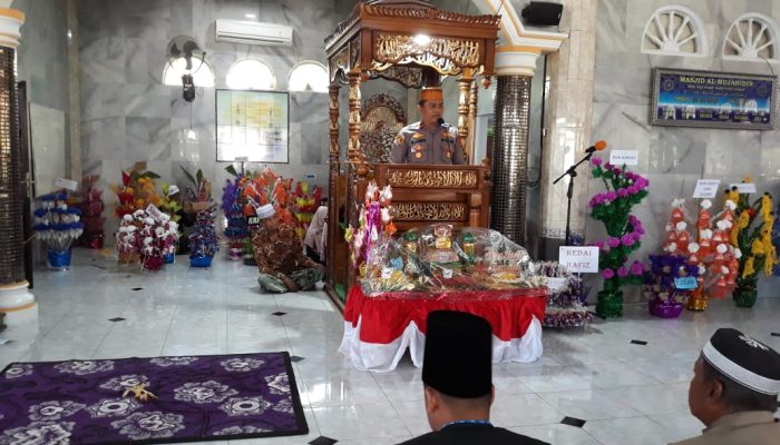 Kapolsek Pitu Riase Hadiri Maulid Di Masjid Mujahidin, Ajak Masyarakat Terus Jaga Kamtibmas Jelang Pesta Demokrasi