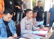 AKBP Arman Muis Pimpin Press Rilis Hasil Ungkap Kasus Curanmor