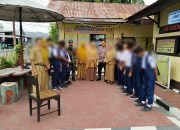 Kapolsek Watang Sawitto Mediasi Kelompok Pelajar Dari Dua Sekolah Yang Akan Tawuran