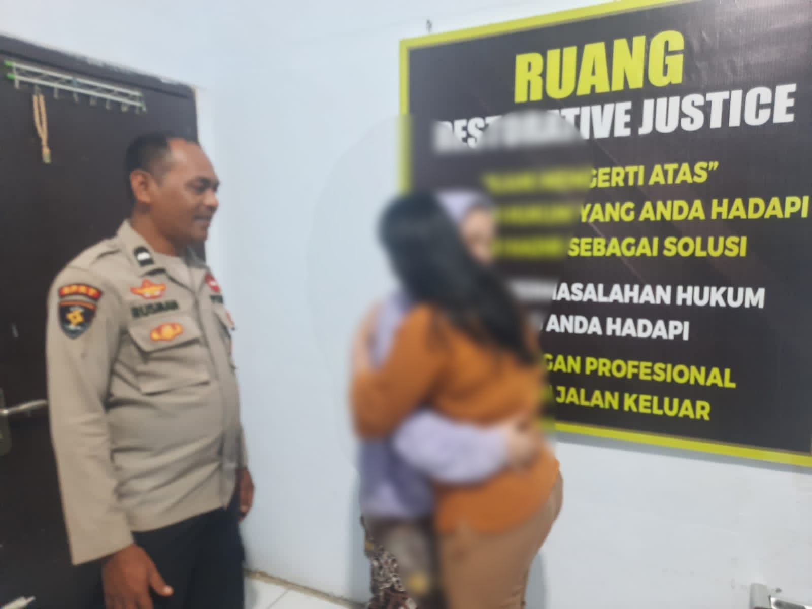 Polsek Watang Sawitto Damaikan 2 Warga Terlibat Kasus Penganiyaan