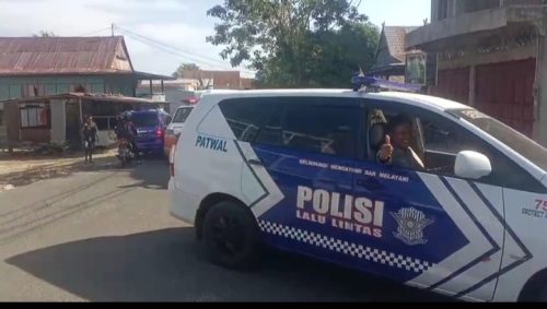 Pelayanan Prima, Sat Lantas Polres Pare-Pare Laksanakan Pengawalan Jenazah Gratis Ke Pemakaman