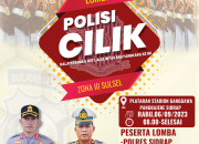 Polres Sidrap Jadi Tuan Rumah Zona III, AKBP Erwin Syah Ajak Masyarakat Saksikan Lomba Polisi Cilik di Stadion Ganggawa