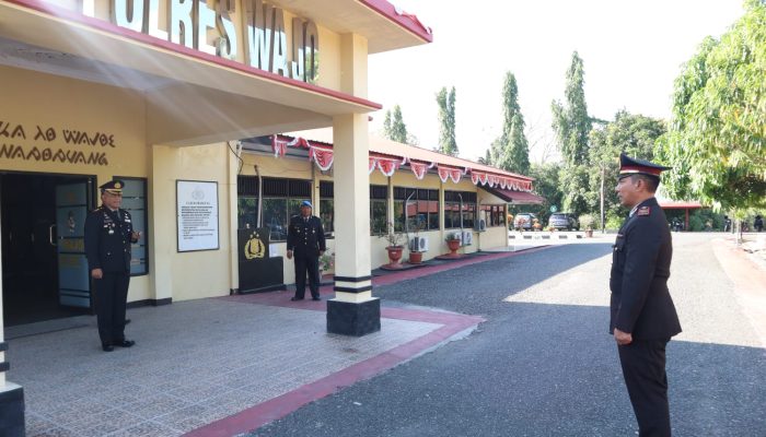 Kapolres Wajo Pimpin Upacara Peringatan Hari Kesaktian Pancasila