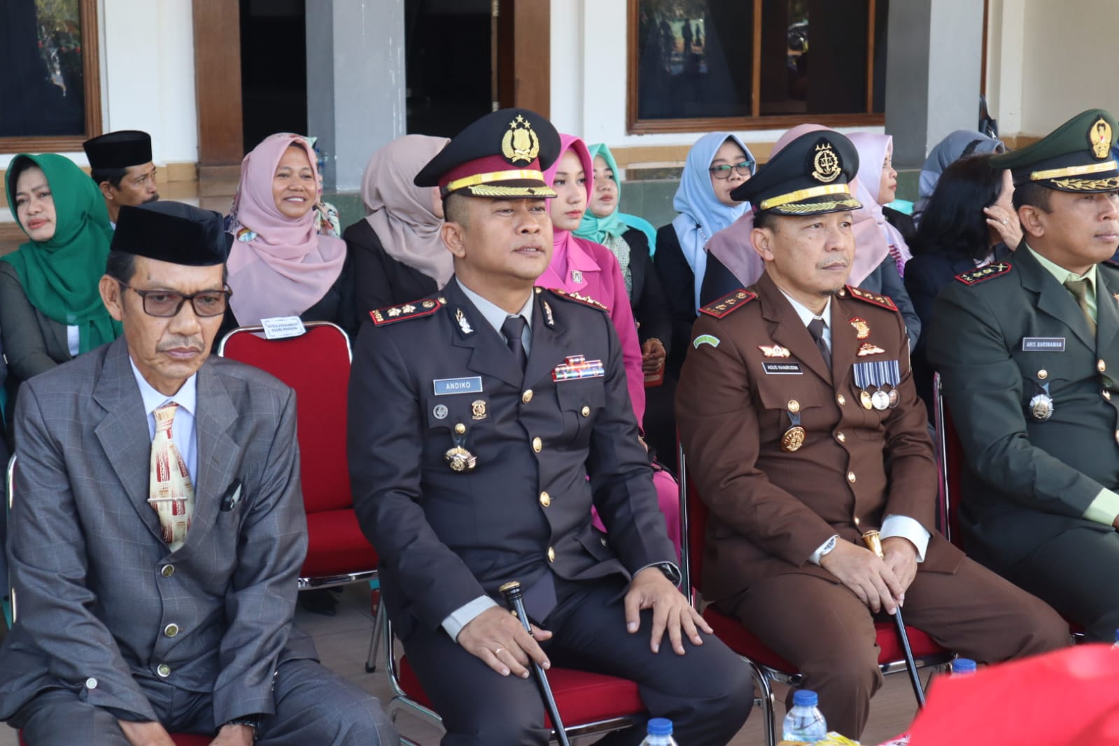 Kapolres Pinrang Hadiri Upacara Kesaktian Pancasila 1 Oktober 2023 di Halaman Kantor Bupati Pinrang
