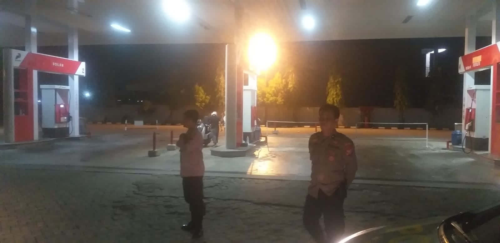 Kapolsek Watang Sawitto Turunkan Personil Lakukan Patroli Di titik Rawan Gangguan Kamtibmas