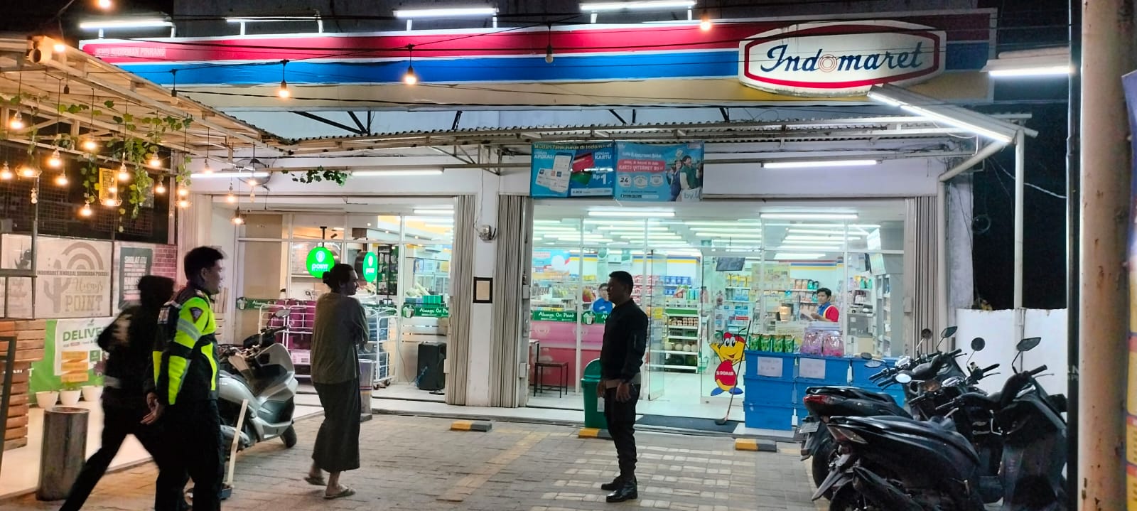 Patroli Regu A Polsek Watang Sawitto Sasar Rawan Gangguan Kamtibmas