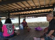 Anggota Kodim 1420/Sidrap Serma Gusti Meningkatkan Kesadaran Warga Tentang Bahaya Kebakaran Lahan