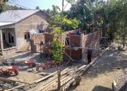 Kekuatan Karya Bakti: Anggota Satgas TMMD Kodim 1420/Sidrap dan Warga Melanjutkan Pembangunan RTLH