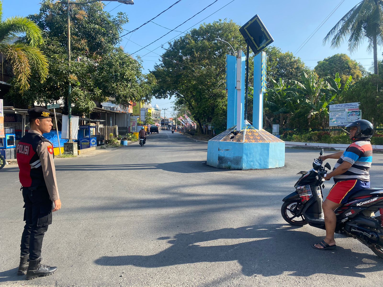 Personel Sat Samapta Polres Wajo Melaksanakan Commander Wish Pagi