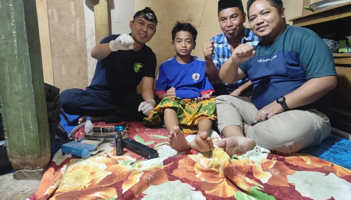 Hari Kesaktian Pancasila Bripka Amirullah melakukan Sunat Gratis Kepada Anak Yatim dan Keluarga Pra-sejahtera di Kab. Takalar