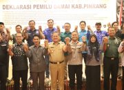 Kapolres Pinrang Pimpin Deklarasi Pemilu Damai Tahun 2024