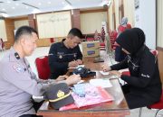Polres Bone Gelar Donor Darah Dalam Rangka Hari Ulang Tahun Humas Polri Ke-72