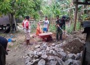 Satgas TMMD Sidrap Mulai Bangun 2 Unit MCK di Dusun 3 Paraja Desa Kalempang