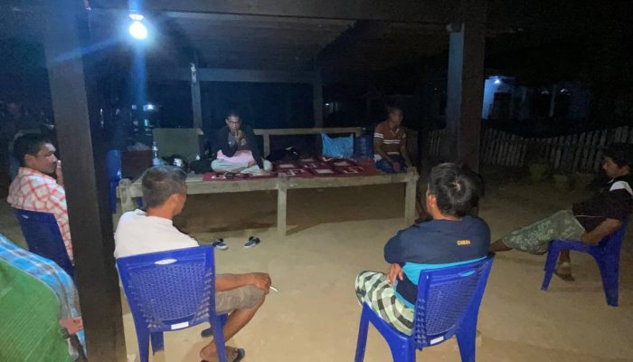 Letda Inf Murjalil Rangkul Masyarakat dalam TMMD Ke 118 di Sidrap