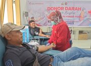 Maknai Hari Jadi Humas Polri, Polres Tana Toraja Bersama Wartawan Menggelar Donor Darah