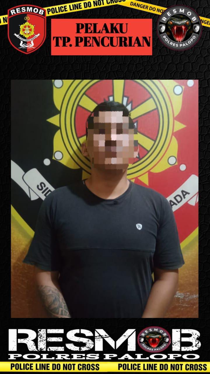 Resmob Polres Palopo Amankan Pelaku Pencurian Di Desa Batusitanduk
