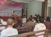 Polsek Makale Polres Tana Toraja Menggelar Deklarasi Pemilu Damai Tahun 2024