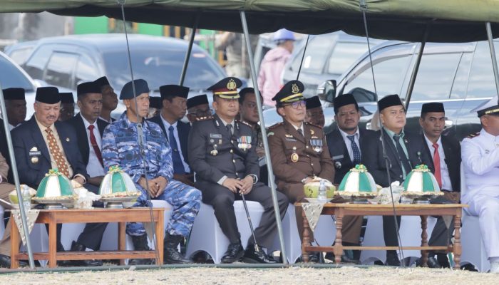 Kapolres Pinrang Menghadiri Upacara Hut TNI Ke-78