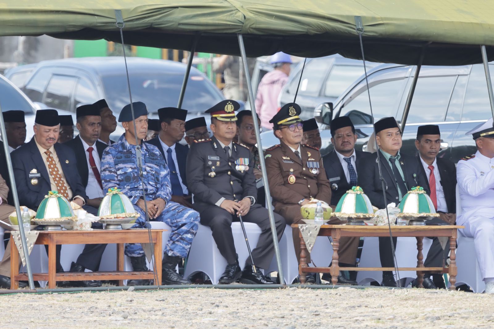 Kapolres Pinrang Menghadiri Upacara Hut TNI Ke-78