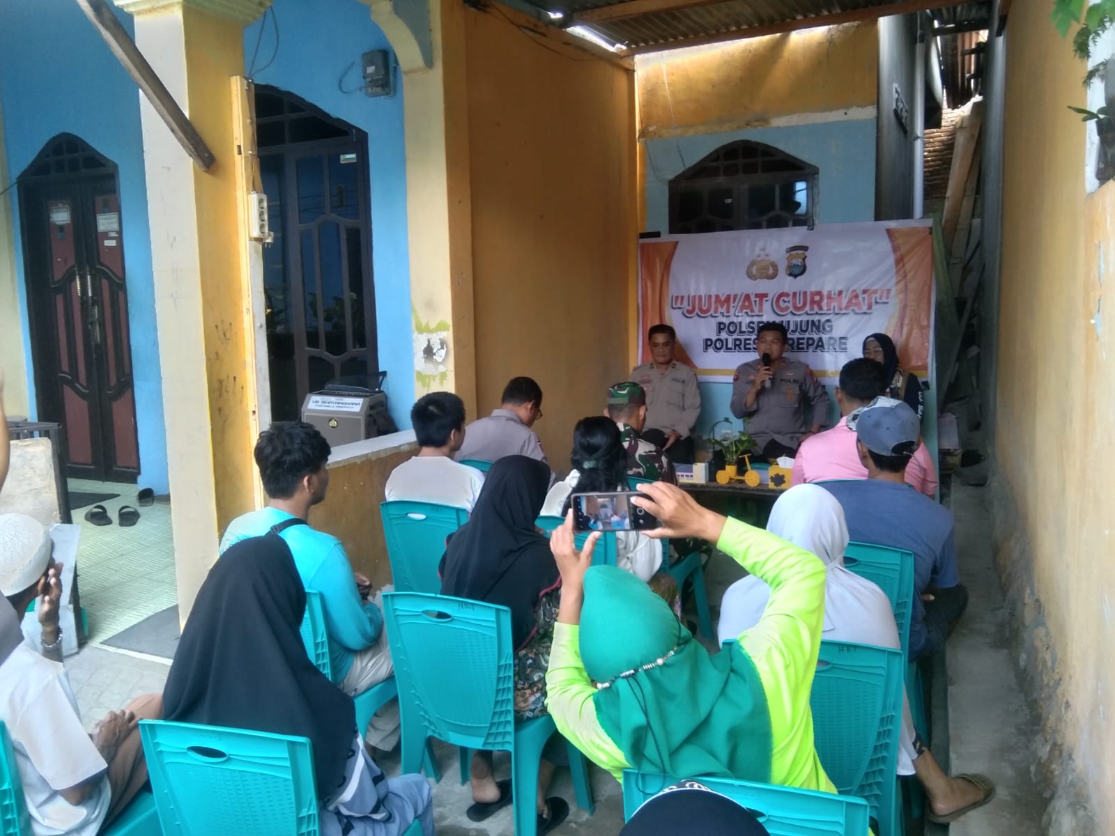 Setel Cayya - Cayya Di Malam Hari, Warga Adukan Di Jumat Curhat Polsek Ujung