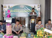 Kapolres Wajo: Melalui Maulid Nabi Muhammad Ini, Mari Kita Jadikan Sebagai Pedoman Dalam Hidup