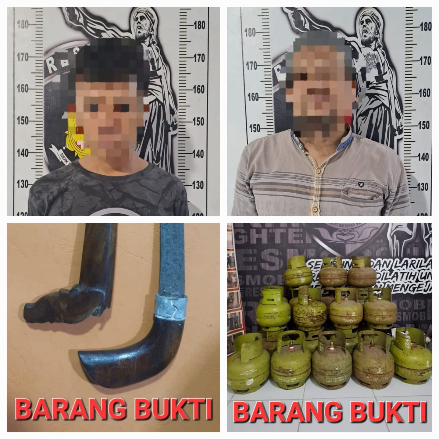 Polres Pinrang Ungkap Terduga Pelaku Tindak Pidana Pencurian Dan Penadah