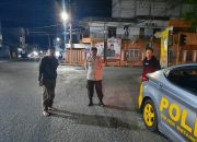 Polsek Watang Sawitto Laksanakan Patroli Blue Light Dalam Rangka Menciptakan Sitkamtibmas Yang Kondusif