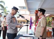 Pesan Kapolres Tana Toraja Saat Dilantik Sebagai Ketua MABI Saka Bhayangkara