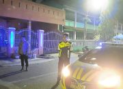 Malam Akhir Pekan, Personil Polsek Watang Sawitto Laksanakan Patroli Blue Light