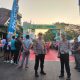 Kasat Lantas Pimpin Langsung PAM Gatur Lalin Fun Run Kabupaten Sinjai