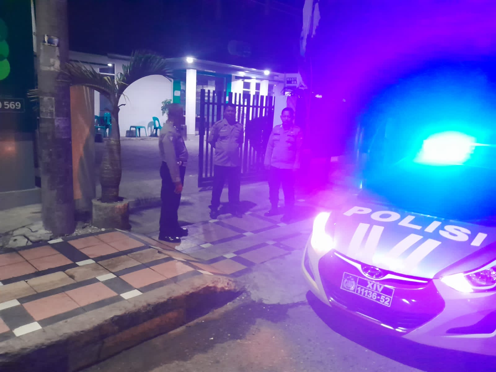 Jaga Harkamtibmas, Kapolsek Watang Sawitto Turunkan Personil Lakukan Patroli