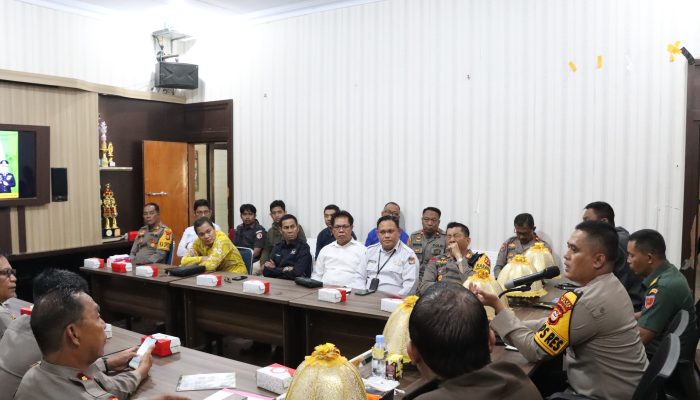 Kapolres Wajo Pimpin Rakor Kesiapan Operasi Mantap Brata 2023-2024 Dalam Rangka Pengamanan Pemilu