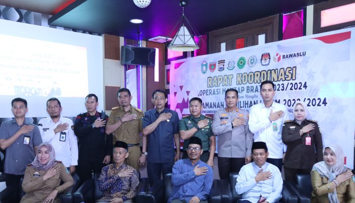 Kapolres Pare Pare Pimpin Rakor Ops Mantap Brata 2023-2024