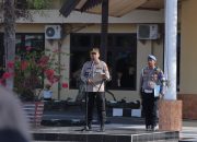 Kapolres Pinrang Pimpin Apel Jam Pimpinan dan Pemberian Reward Anggota yang Berprestasi